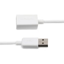 Cable StarTech Extensor USB-A 2.0 Macho/Hembra, Color Blanco, 3 mts Garantía De Por Vida