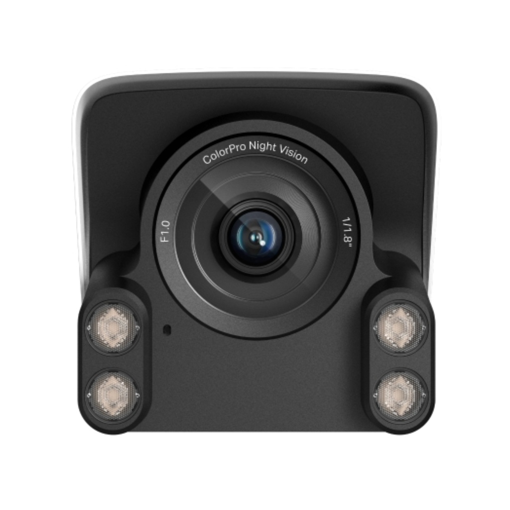 Cámara de red tipo bala ColorPro de visión nocturna para exteriores de 4 MP