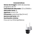 TP-Link Cámara de Seguridad WiFi VIGI C540-W 4MP PTZ Exterior Visión Nocturna Blanca