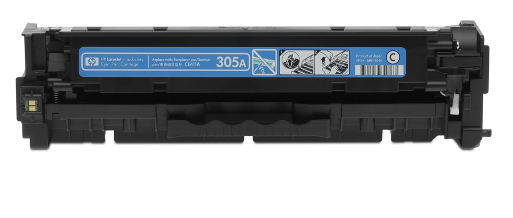 Cartucho Original De Tóner Hp 305a Cian, 2.600 Páginas