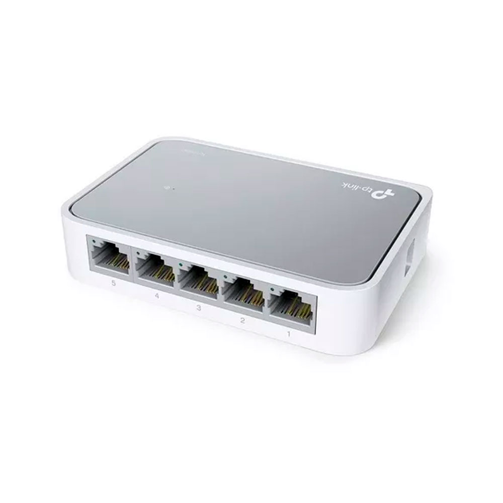 Additional Image for Switch TPLINK de Escritorio de 5 Puertos 10/100M RJ45 Caja de Plástico COLOR Blanco