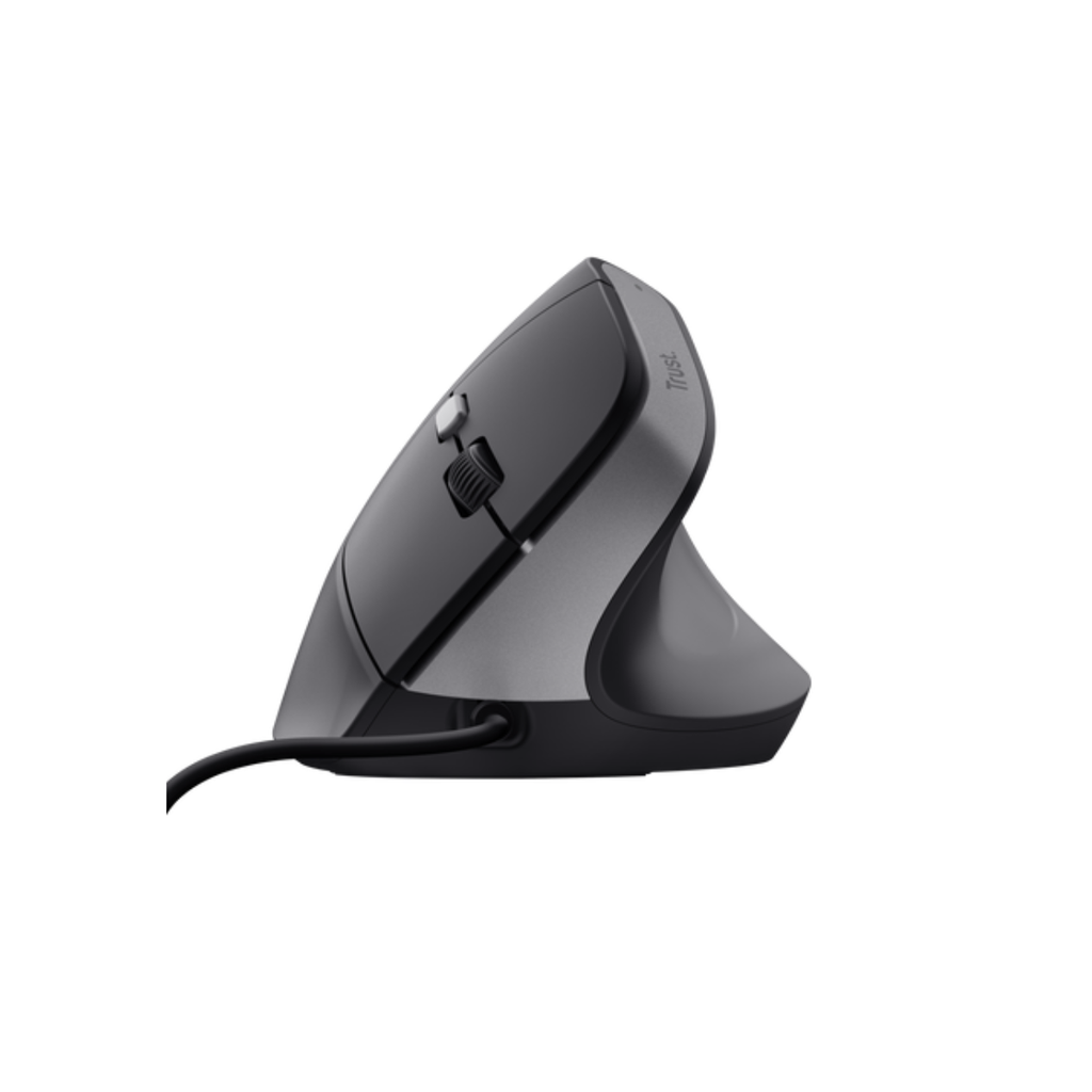 Mouse Trust Bayo II alámbrico Diseño Vertical 