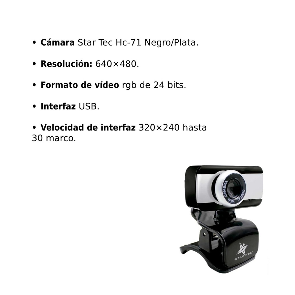 Camara Web Star Tec St-Hc-71