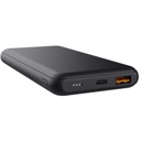 Batería Trust Portátil Externa Redoh 10.000 mAh, Carga Rápida Color Negro 