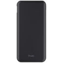 Batería Trust Portátil Externa Redoh 10.000 mAh, Carga Rápida Color Negro 