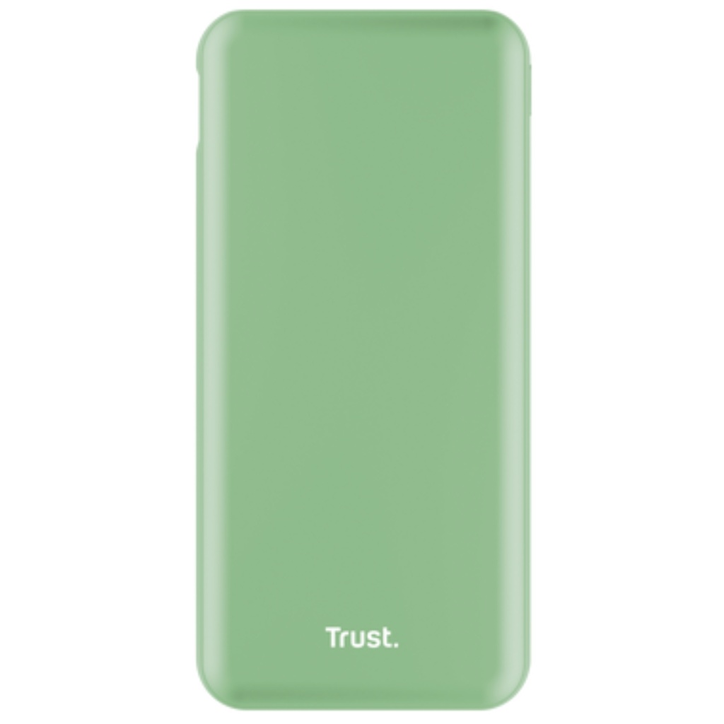 Batería Trust Portátil Externa Redoh 10.000 mAh Carga Rápida Color Verde 