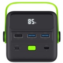 Batería Trust Portátil Redoh 50.000 mAh Carga Rápida Color Negro Con Verde 