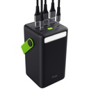 Batería Trust Portátil Redoh 50.000 mAh Carga Rápida Color Negro Con Verde 