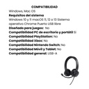 Audífonos Diadema Trust Ayda USB Con Micrófono Con Cancelación De Ruido Ambiental Color Negro 
