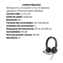 Audífonos Diadema Trust Ayda USB Con Micrófono Color Negro 