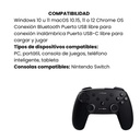 Control Trust Gxt 542 Muta Inalámbrico, Usb Para Pc, Nintendo Switch Negro