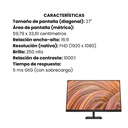 Monitor HP V27i G5 FHD de 27 pulgadas Negro