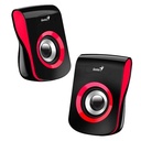 Additional Image for Parlante GENIUS SP-Q180 USB COLOR Rojo