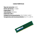 Memoria Ram Adata Pc DDR3 8GB Bus 1600 MHz Low Voltage