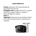 Cámara IP VIGI tipo Domo de 2MP.Lente Fijo 4 mm.Detección Inteligente (Clasifica Humanos y Vehículos), Detección de Movimiento, Detección de Intrusión de Área, Detección de Cruce de Línea, Detección de Manipulación de Cámara, Detección de Objeto abandonado, Detección de Remoción de Objetos.