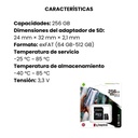 Memoria Micro SD Kingston Canvas Select Plus 256GB
