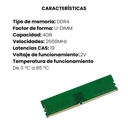 Memoria RAM Para PC ADATA 4GB DDR4 2666MHz