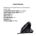 Mouse Alambrico Usb Trust Bayo Diseño Vertical