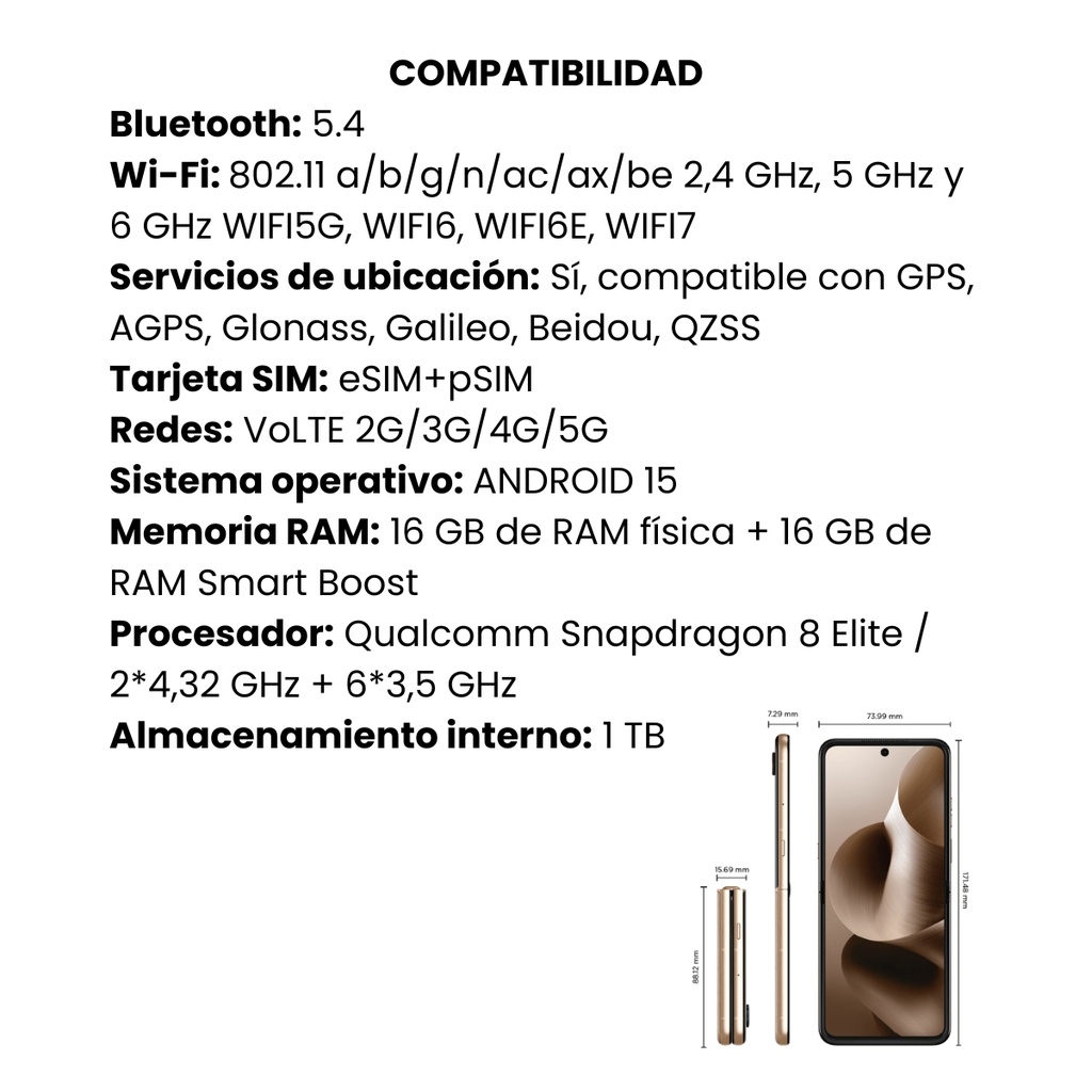 Moto Razr 60 Ultra 16GB/1TB Madera