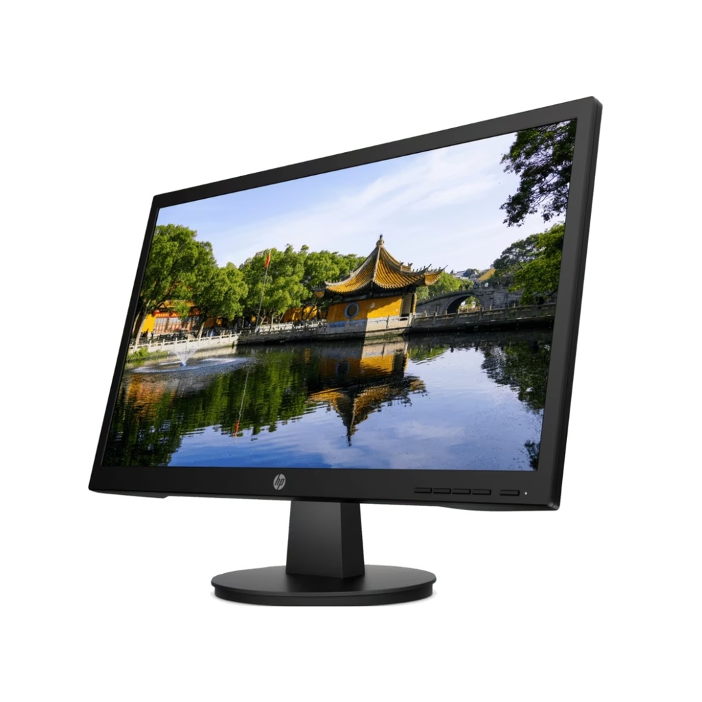 Monitor Hp 21.4" V22v G5 Fhd Plano Negro
