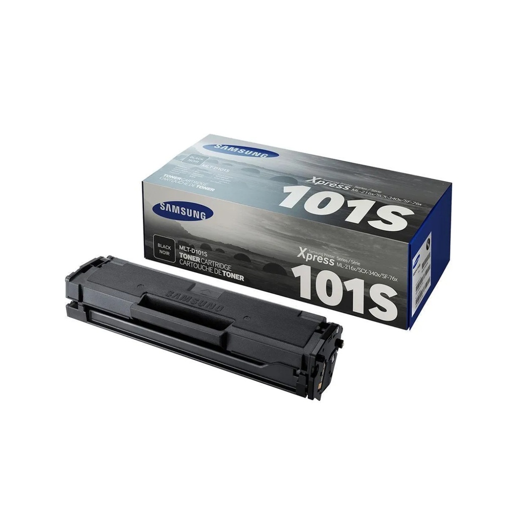 Cartucho Original De Tóner Samsung Mlt-D101S Negro, 1.500 Páginas