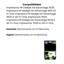 Cartucho Original De Tinta Hp 670xl Alto Rendimiento Amarillo, 750 Páginas, 9 ml