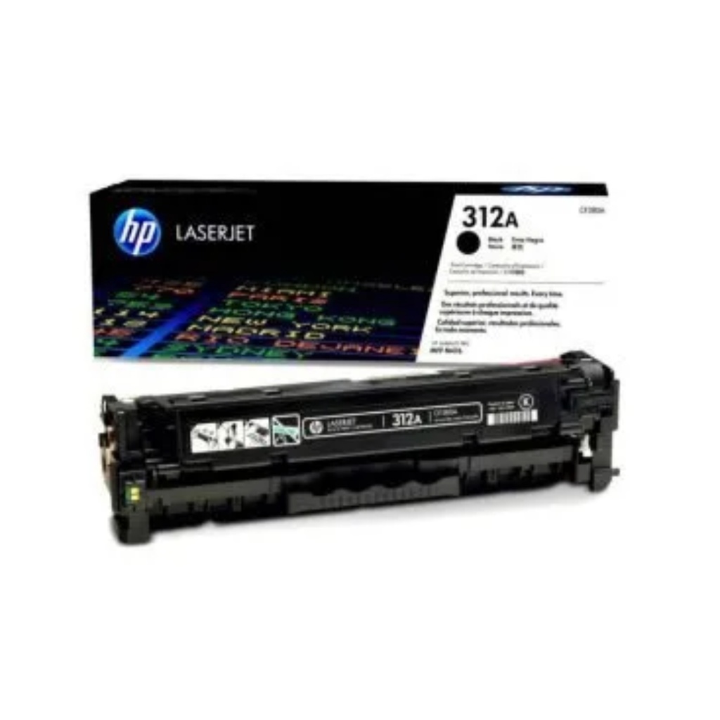 HP 312A Black LaserJet Toner Cartridge              