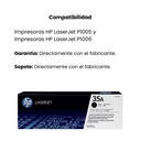 Cartucho Original de Tóner HP 35A Negro