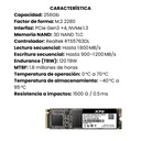 Disco Solido Adata SSD M.2 PCIE SX6000LNP LITE 256GB