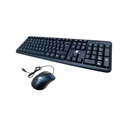 Combo De Teclado + Mouse Alámbrico Star Tec ST-CB-81 - Negro
