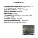 Base Refrigerante Star Tec St-Cp-16 Ventilador Negro