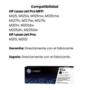 Cartucho Original De Tóner Hp 83A Negro Dual, 1.500 Páginas