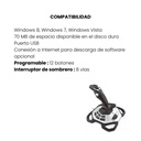 MANDO PARA VIDEOJUEGOS LOGITECH EXTREME 3D PROD NEGRA