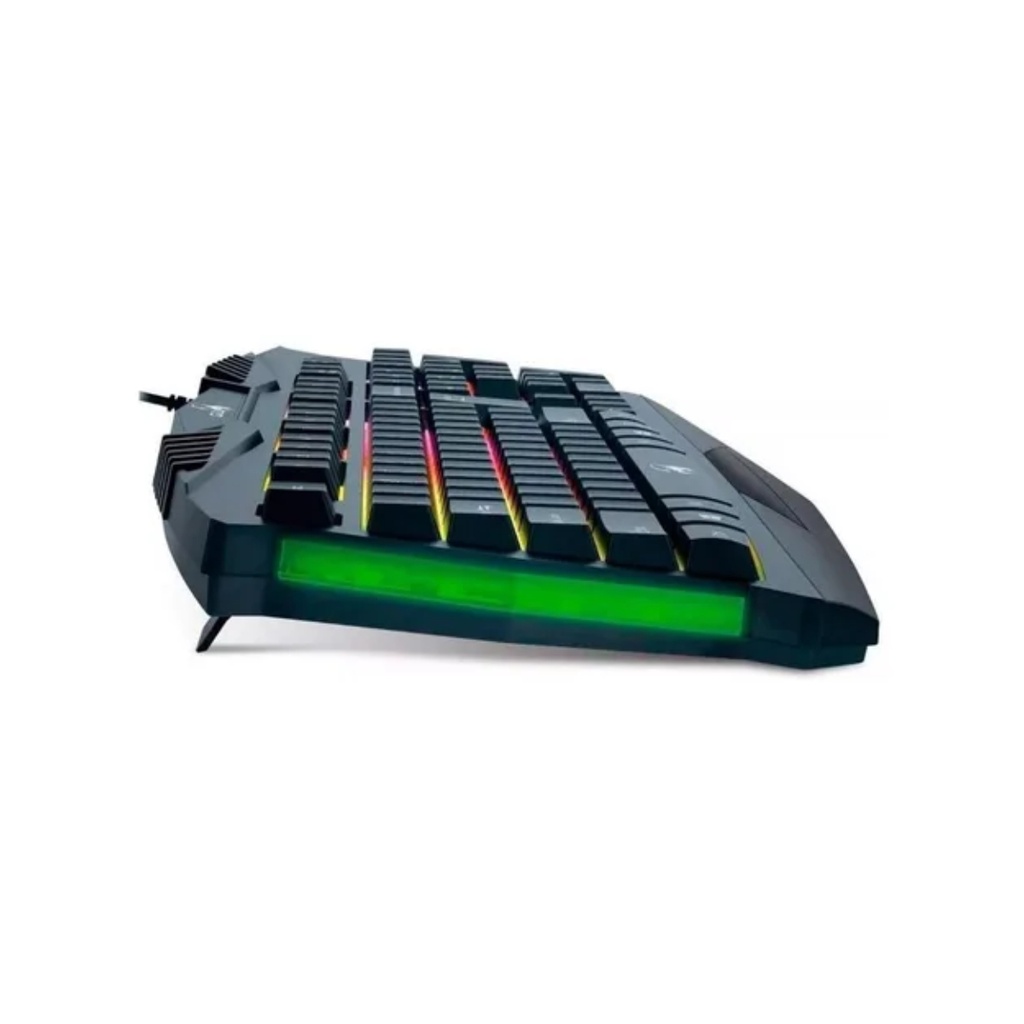 Teclado Gamer Genius Gx K220 Iluminación Led Con 7 Colores