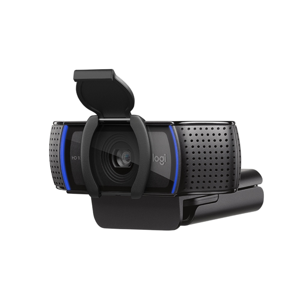 Cámara Logitech C920s FHD 1920x1080p 30fps 3mpx zoom1.2x CableUSB