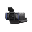 Cámara Logitech C920s FHD 1920x1080p 30fps 3mpx zoom1.2x CableUSB