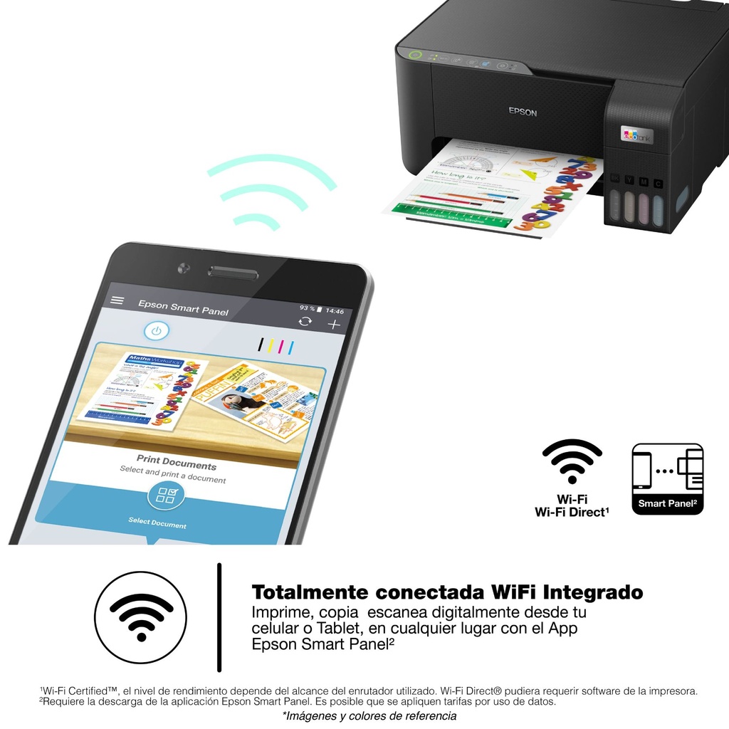 Additional Image for Impresora Multifuncional Color Wifi EPSON Ecotank L3250 COLOR Negro