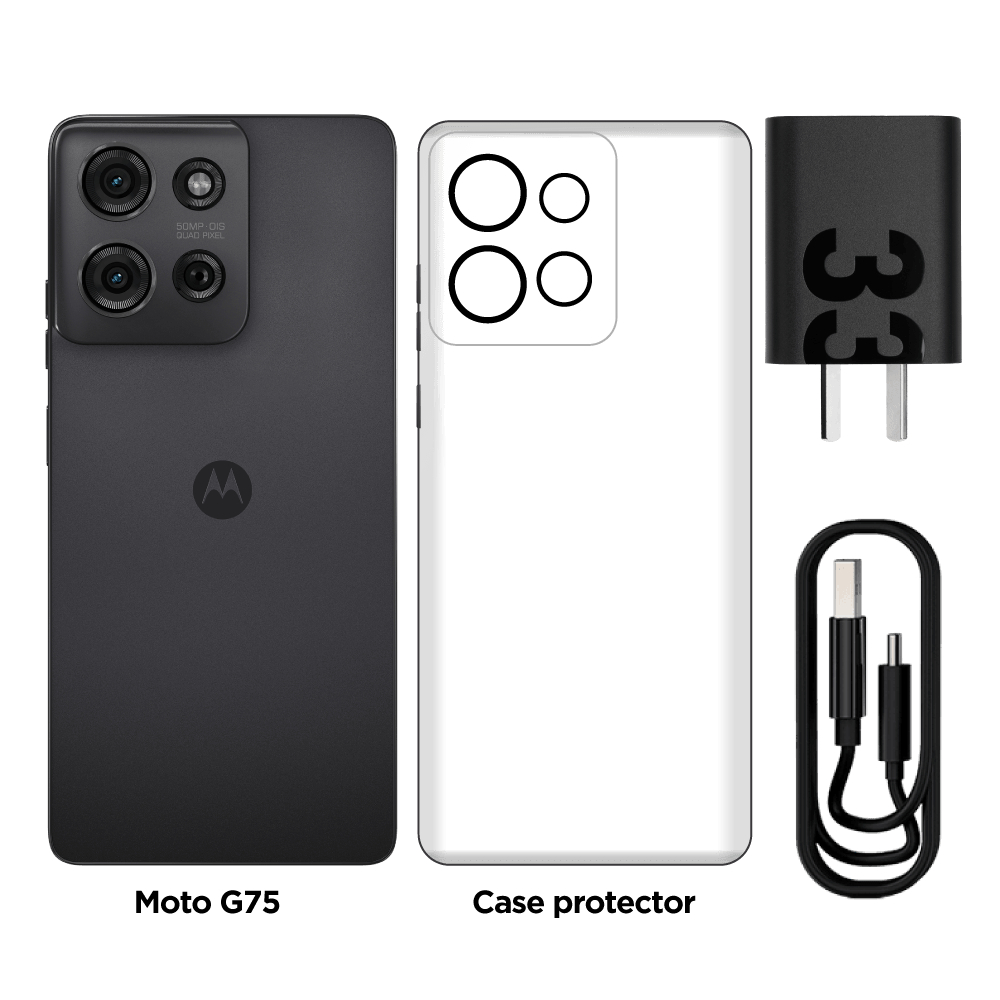 Additional Image for Celular Motorola g75 5G 8GB 256GB Gris Carbón