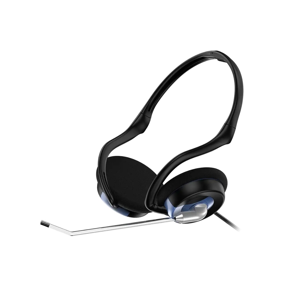 Audífono Genius Diadema HS-300N 1 Plug 3.5mm -  Negro