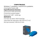 Mouse Logitech G203 Lightsync Gaming Azul