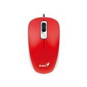 Mouse inalambrico Genius DX-110 USB Rojo