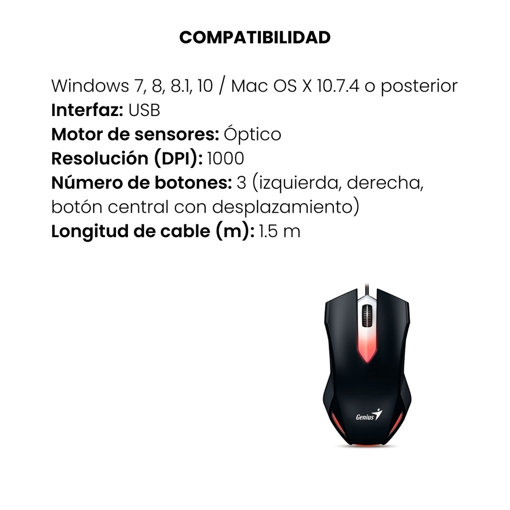 Mouse Gamer Genius   Genius X-G200 USB