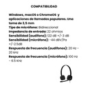 Diadema Estéreo Con Micrófono Logitech H151 Negro