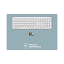 Teclado Logitech K950 Signature Slim Bluetooth-Inalambrico Blanco