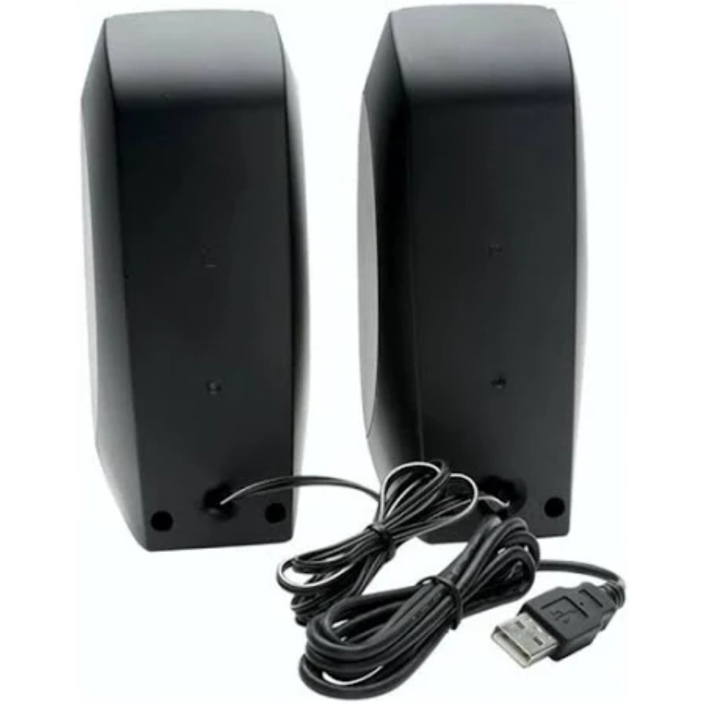Parlantes Logitech S150 2.0 Potencia 2.2W USB Compatible PC-Cell-Tablet Sonido Estéreo Nítido Color Negro