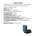 Mouse Gamer Inalámbrico LOGITECH G502 Lightspeed Gaming Negro