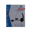 Diadema STAR TEC USB Monoaural Con Micrófono Negro