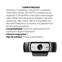 CÁMARA WEB LOGITECH C930-E FULL HD 1080P 