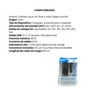 Cargador Universal Para Portatil Star Tec ST-AD-90 Negro