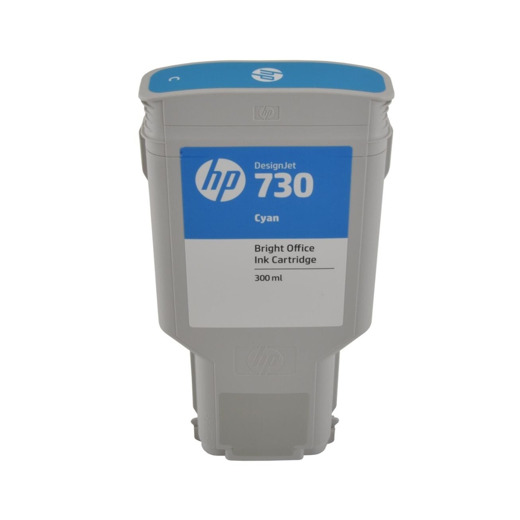 Cartucho Original De Tinta Hp 730 Cian, 300 Ml